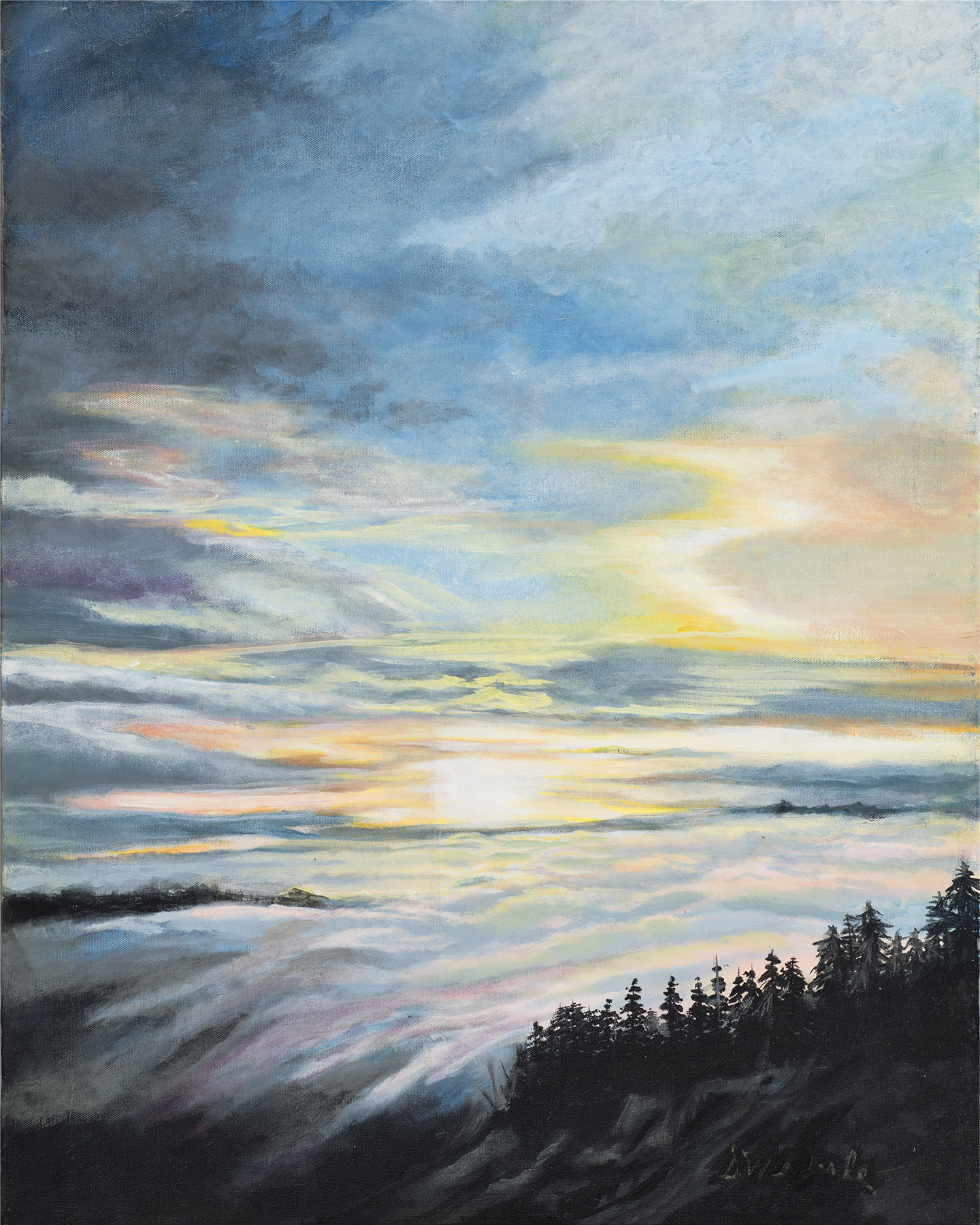 Skinner's Butte by Diana Wunderle